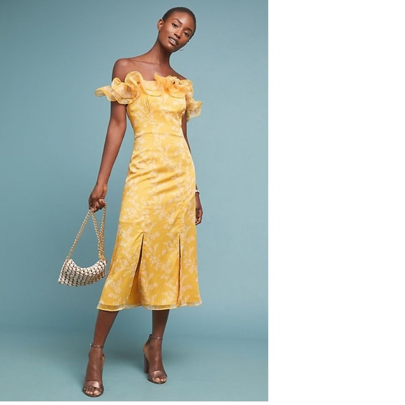Anthropologie Dresses & Skirts - new  Anthropologie EMBRACE MIDI DRESS